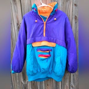 Vintage East west by panda ski jacket